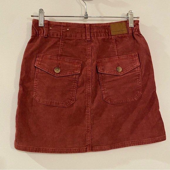 American Eagle Outfitters Betty Cooper Super Stretch Corduroy A-Line Skirt - Picture 5 of 10